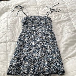 Abercrombie Tie-Strap Mini Dress